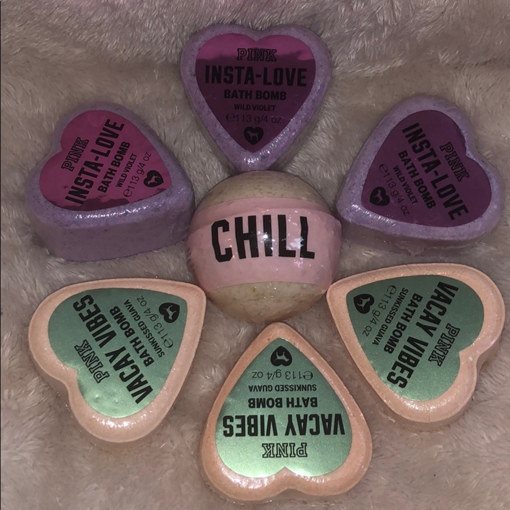 ✨FLASH SALE✨ Pink Victoria’s Secrets Bath Bombs